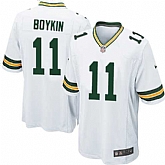 Nike Men & Women & Youth Packers #11 Boykin White Team Color Game Jersey,baseball caps,new era cap wholesale,wholesale hats